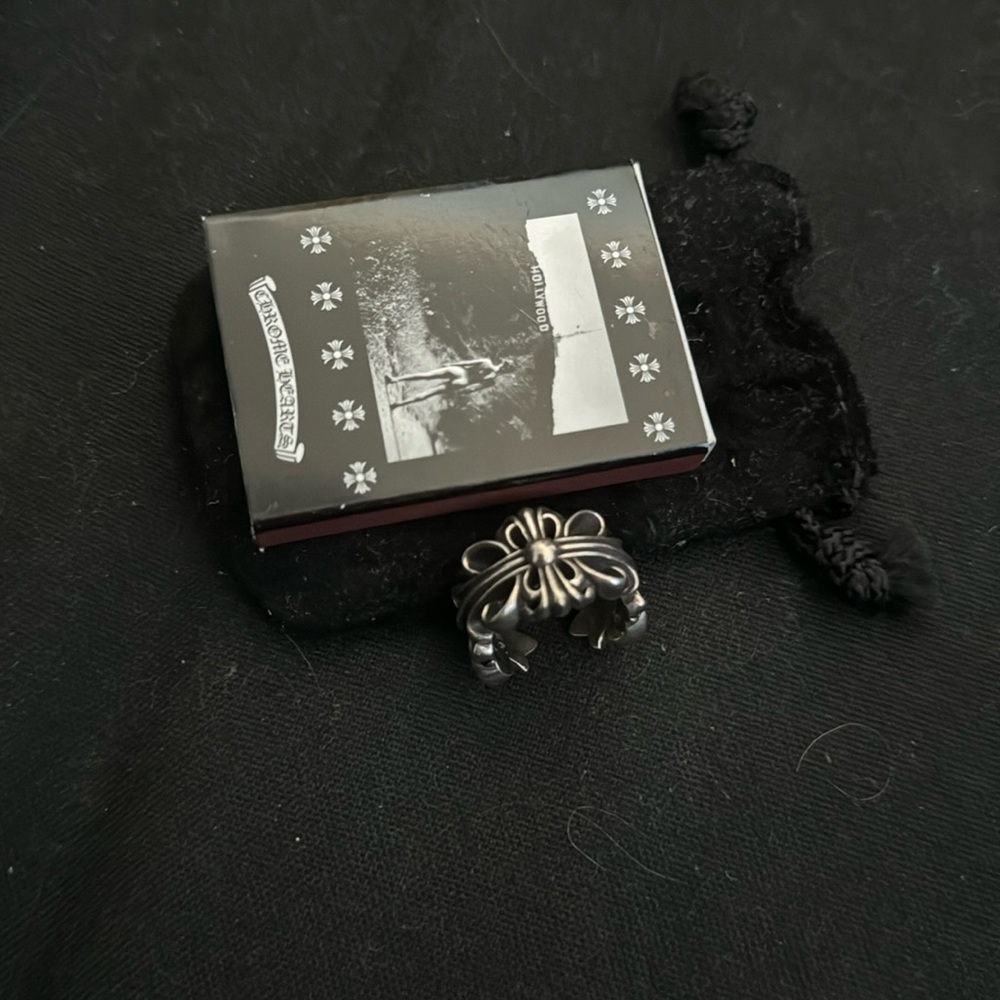 Chrome Hearts Double Floral Ring
